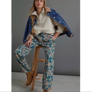 By Anthropologie Ali Relaxed Utility Pants Size 10